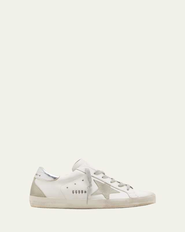 Superstar Mixed Leather Sneakers